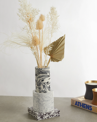 Tom Dixon Swirl Hand Cut Vase